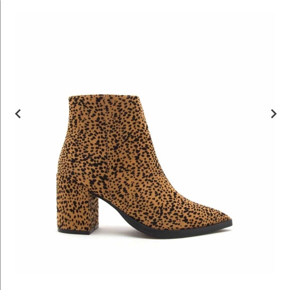 ππ π Camel Black Leopard Ankle bootie - Picture 3 of 8